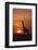 Giraffe at Sunrise, Maasai Mara Wildlife Reserve, Kenya-Jagdeep Rajput-Framed Photographic Print