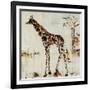 Giraffe Attack-Jodi Maas-Framed Giclee Print