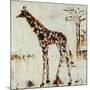 Giraffe Attack-Jodi Maas-Mounted Giclee Print