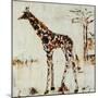 Giraffe Attack-Jodi Maas-Mounted Giclee Print