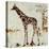 Giraffe Attack-Jodi Maas-Stretched Canvas