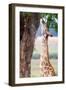 Giraffe, Chobe National Park, Botswana, Africa-Karen Deakin-Framed Photographic Print