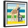 Giraffe Family-Z Studio-Framed Art Print