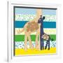 Giraffe Family-Z Studio-Framed Art Print