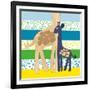 Giraffe Family-Z Studio-Framed Art Print