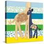 Giraffe Family-Z Studio-Stretched Canvas