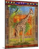 Giraffe I-Chris Vest-Mounted Premium Giclee Print