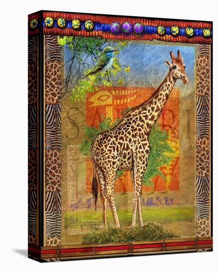 Giraffe I-Chris Vest-Stretched Canvas