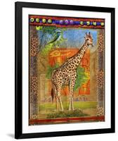 Giraffe I-Chris Vest-Framed Art Print