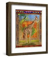 Giraffe I-Chris Vest-Framed Art Print