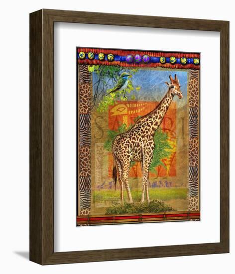 Giraffe I-Chris Vest-Framed Art Print