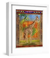 Giraffe I-Chris Vest-Framed Art Print