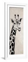 Giraffe I-Vivien Rhyan-Framed Art Print