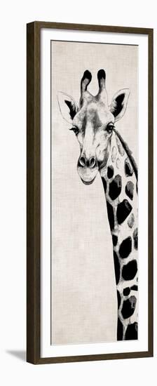 Giraffe II-Vivien Rhyan-Framed Premium Giclee Print