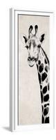 Giraffe II-Vivien Rhyan-Framed Premium Giclee Print