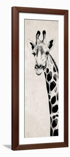 Giraffe II-Vivien Rhyan-Framed Premium Giclee Print