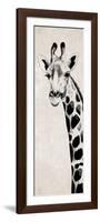 Giraffe II-Vivien Rhyan-Framed Art Print