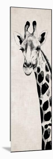 Giraffe II-Vivien Rhyan-Mounted Art Print