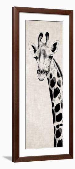 Giraffe II-Vivien Rhyan-Framed Art Print