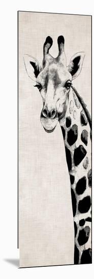 Giraffe II-Vivien Rhyan-Mounted Art Print