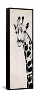 Giraffe II-Vivien Rhyan-Framed Stretched Canvas