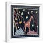 Giraffe II-David Sheskin-Framed Giclee Print