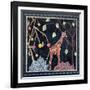 Giraffe II-David Sheskin-Framed Giclee Print