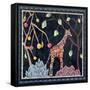 Giraffe II-David Sheskin-Framed Stretched Canvas