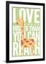 Giraffe - Infant Sentiment - Green-Lantern Press-Framed Art Print