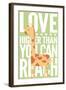 Giraffe - Infant Sentiment - Green-Lantern Press-Framed Art Print