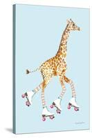 Giraffe Joy Ride II-Mercedes Lopez Charro-Stretched Canvas