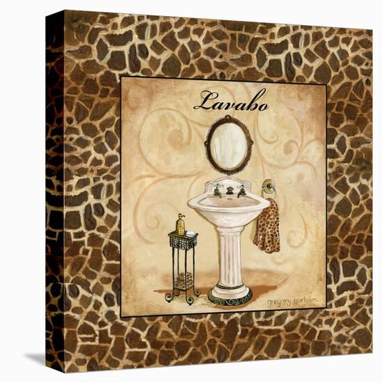 Giraffe Lavabo-Gregory Gorham-Stretched Canvas