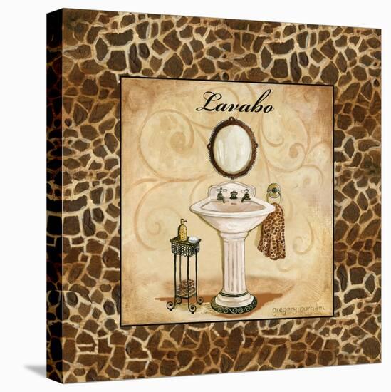 Giraffe Lavabo-Gregory Gorham-Stretched Canvas