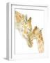 Giraffe Love on White-Katrina Pete-Framed Art Print