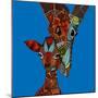 Giraffe Love-Sharon Turner-Mounted Art Print