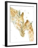 Giraffe Love-Katrina Pete-Framed Art Print
