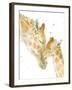 Giraffe Love-Katrina Pete-Framed Art Print