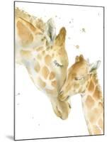 Giraffe Love-Katrina Pete-Mounted Art Print