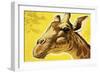 Giraffe's Head-Angus Mcbride-Framed Giclee Print