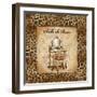 Giraffe Salle de Bain-Gregory Gorham-Framed Art Print