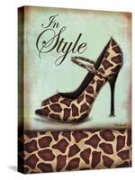 Giraffe Shoe-Todd Williams-Stretched Canvas