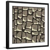 Giraffe Skin-Susan Clickner-Framed Giclee Print