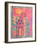 Giraffe-Lisa V^ Keaney-Framed Art Print