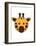 Giraffe-null-Framed Art Print