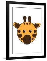 Giraffe-null-Framed Giclee Print