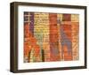 Giraffe-Irena Orlov-Framed Art Print