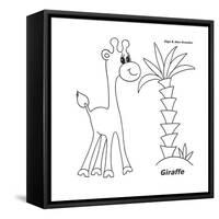 Giraffe-Olga And Alexey Drozdov-Framed Stretched Canvas