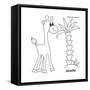 Giraffe-Olga And Alexey Drozdov-Framed Stretched Canvas