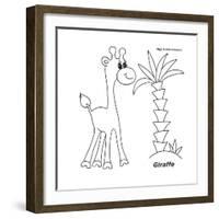 Giraffe-Olga And Alexey Drozdov-Framed Giclee Print