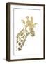 Giraffe-Cristian Mielu-Framed Art Print